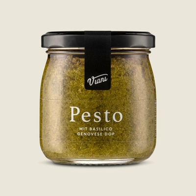 Viani Pesto janovské bazalkové bez česneku DOP, 180g