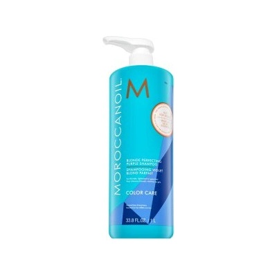 Moroccanoil Color Care Blonde Perfecting Purple Shampoo Неутрализиращ шампоан за руса коса 1000 ml