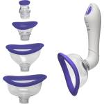 Doc Johnson Bloom Intimate Body Pump Purple-White