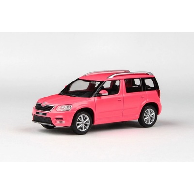 Abrex škoda Yeti FL 2013 Růžová 1:43