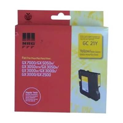 Ricoh ГЛАВА ЗА RICOH GX 3000/3050N/5050N - Yellow - Gel Ink Cartridge - Type GC21Y - PN 405535 (201RICGX3000Y)