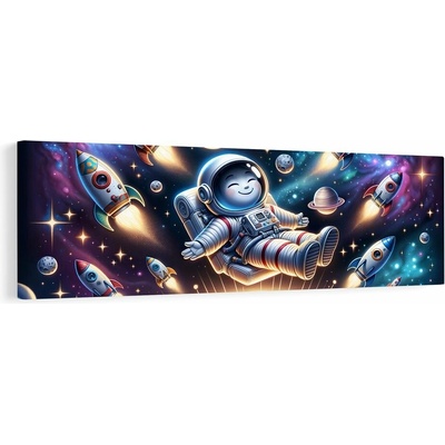 Obraz galaxia očami dieťaťa