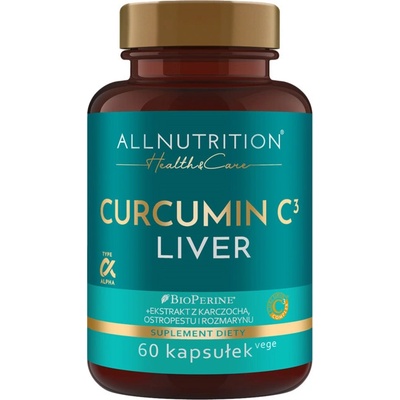 Allnutrition Health & Care Curcumin C3 Liver 60 vege kapsúl