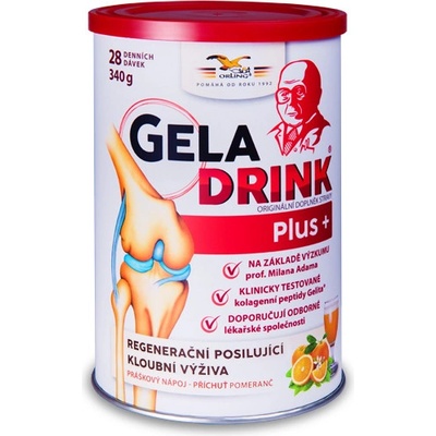 Orling Geladrink Plus Pomeranč 340 g