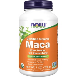 NOW NOW MACA 6: 1 Concentrate Pure Powder, 198 Grams - fitnesdobavki - 40,64 лв