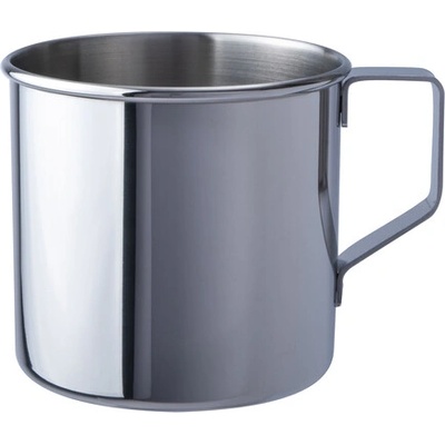 BasicNature Зебра Полирана чаша от неръждаема стомана 0, 5 л (550150)