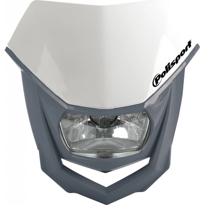 POLISPORT světlomet přední model HALO (žárovka halogenová) barva bílá/fluo