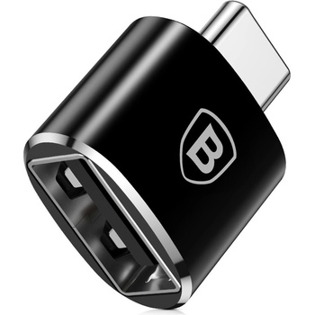 Baseus USB OTG adaptér USB do USB-C - černý