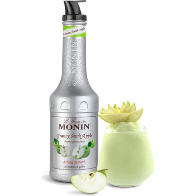 Monin Le Fruit pyré Granny Smith Apple Jablko 1 l