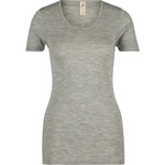Engel Дамско копринено термобельо Engel Women's Undershirt S/S Merino base layer - Light Grey Melange - размер 46/48 (EU) (114-0819-0514)