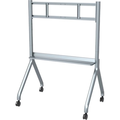Hisense Mobile cart 65"- 86"; Max Load 80kg, Height adjustable with 3 levels, Silver gray (bracket) + Black (Hanging plate & caster) (WH3309-LK)