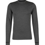Heber Peak Мъжко мериносово термобельо Heber Peak Merino250 RootHe. L/S Merino base layer - Dark Smoke Melange - размер XS (015-2145-0211)