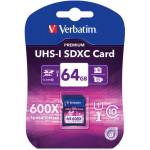 Verbatim Pro SDXC 64GB C10/U3/UHS-I 47022/MVS64GP