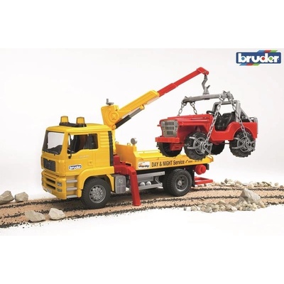 Bruder odtahovka žlutá BR 2750