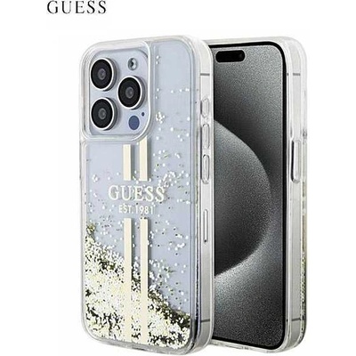 GUESS Кейс GUESS Liquid Glitter за Iphone 15 Pro GUHCP15LLFCSEGT