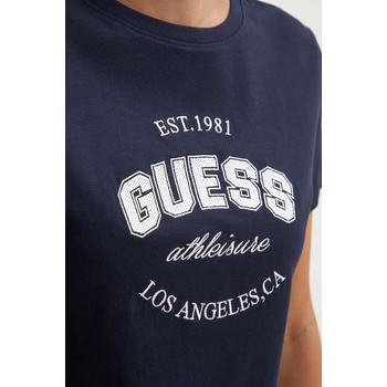 Guess Памучна тениска Guess RAQUELLE в тъмносиньо V4BI17 K8FQ4 (V4BI17.K8FQ4)