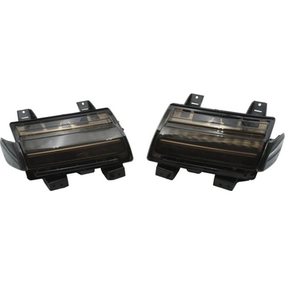 Sada LED blinkrov a obrysových svetiel, Dymové, Jeep Wrangler JL, Jeep Gladiator JT