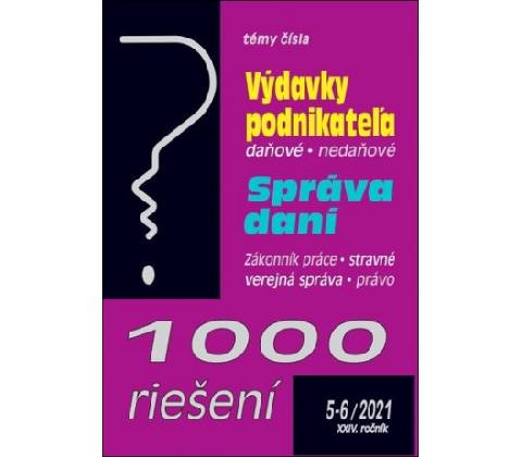 1000 riešení 5-6/2021