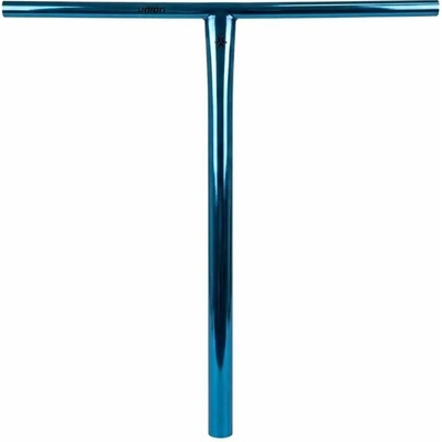 Řídítka Union Uniq T Standard 550mm Chrome Blue