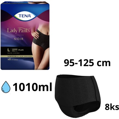 TENA Lady Pants Plus Noir L 8 ks 725266