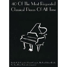 40 Of The Most Requested Classical Pieces Of All Time noty sólo klavír