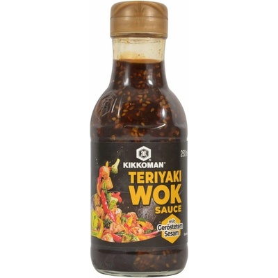 Kikkoman Teriyaki Wok omáčka s pečeným sezamem, 250 ml