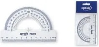 Spree Транспортир 180°, 10 см