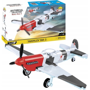 COBI 5862 World War II Ruské stíhacie lietadlo Jakovlev JAK-3