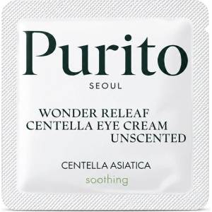 Purito SEOUL Wonder Releaf Centella Eye Cream Unscented (sample) - Крем за Очи 1ml (sample)
