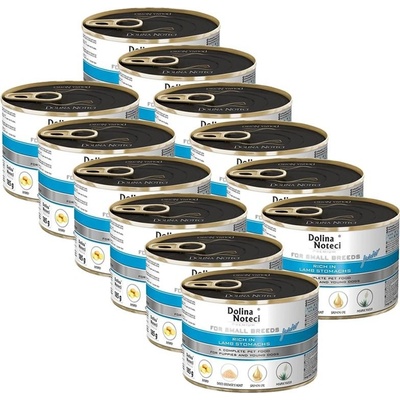 Dolina Noteci Premium Small Breed Junior Dog Lamb Stomachs 12 x 185 g