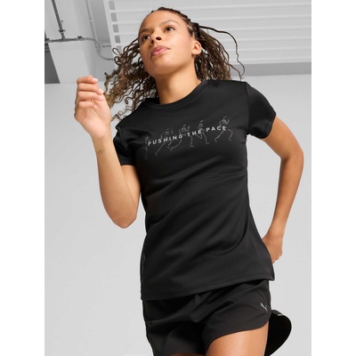 PUMA Тениска graphics running slogan tee w