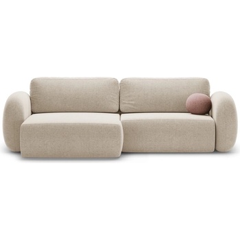 Cosmopolitan Design Бежов шенилов сгъваем/с място за съхранение ъглов диван Tonale - Cosmopolitan Design (COS_CORF_214_F1_TONALE2)