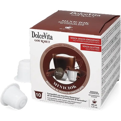 Dolce Vita | Miniciok - Горещ шоколад - 10 капсули за Nespresso®