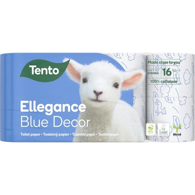 TENTO Ellegance Blue Decor 16 ks
