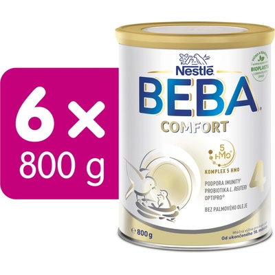 BEBA COMFORT 4 5 HMO 6 x 800 g