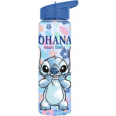 Бутилка за вода Kids Licensing - Stitch, Ohana Means Family 600 ml (ST00095)