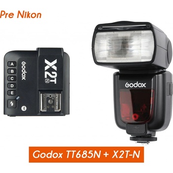 Godox TT685 + X2T pre Nikon