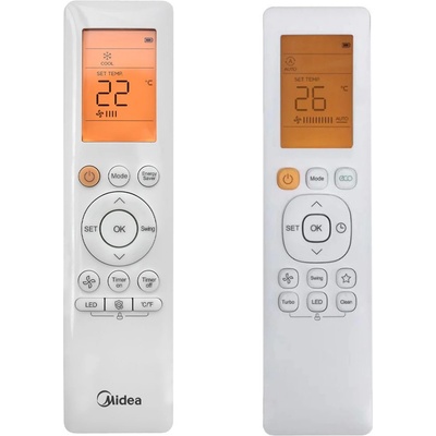MIDEA rg10b(g)/bgef - оригинален дистанционен контрол (rg10b(g)/bgef)