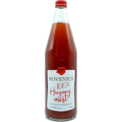 Rovenius 100% hroznový mošt 0,75 l