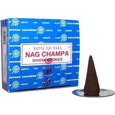 Shrinivas Satya vonné kužely Nag Champa Super Hit 12 ks – Zboží Dáma