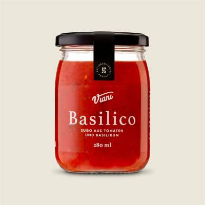 Viani Sugo basilico, 280 ml