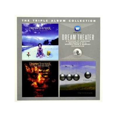 DREAM THEATER: TRIPLE ALBUM COLLECTION CD