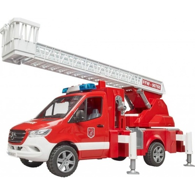 Bruder Hasičské auto Mercedes-Benz Sprinter s žebříkem a majákem 2673