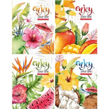 Бележник Bourgeois Enjoy 100х100 64л Тв. К. Бели (1120618-9206974-19356)