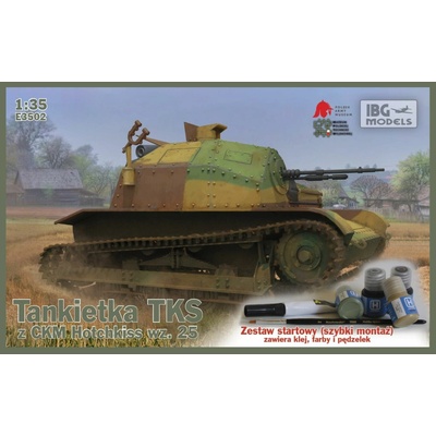 IBG Models TKS Tankette Hotchkiss wz.25 Start Pack 1:35