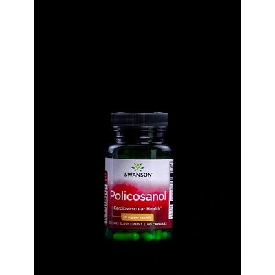 Swanson BioCosanol Polikosanol 20 mg 60 kapslí