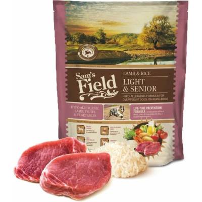 Sam's Field Low Grain Light & Senior Jehněčí & Rýže 0,8 kg