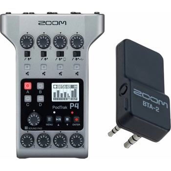 Zoom PodTrak P4 SET Джобен дигитален рекордер (10007200-SET)