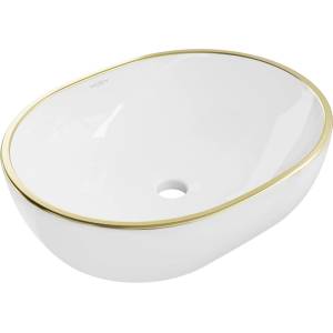 Mexen Viki 48x35 cm white/gold (21054805)