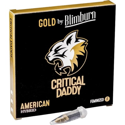 Blimburn Seeds Critical Daddy Purple semienka neobsahujú THC 9 ks